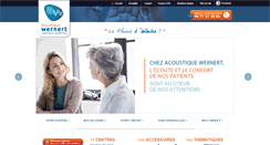 Desktop Screenshot of acoustique-wernert.com